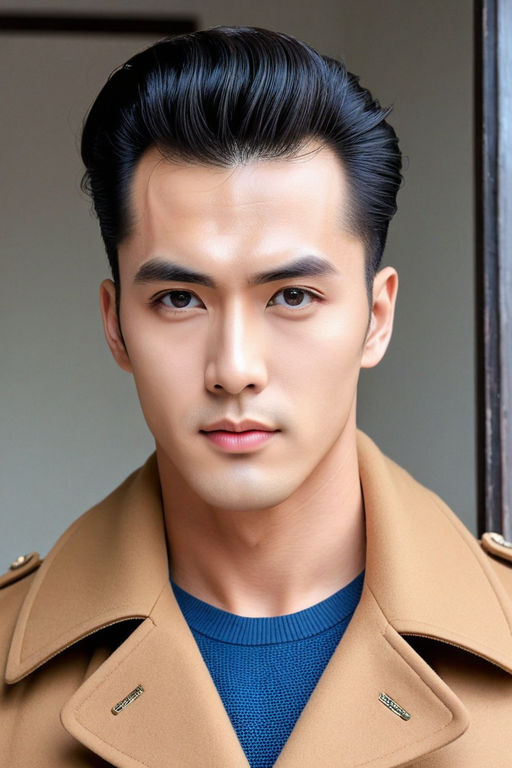Le 21ème | Zhao Lei | Milan | Asian man haircut, Asian haircut, Asian men  hairstyle