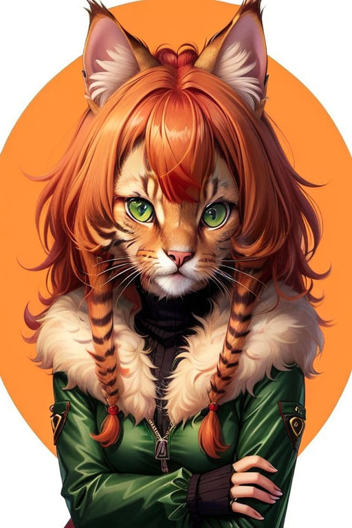 female cat anthro