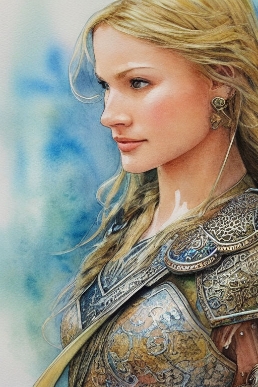 ArtStation - Eowyn, Shieldmaiden of Rohan