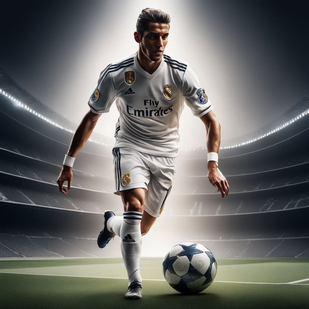 Realistic soccer shirt real madrid 2022 jersey Vector Image