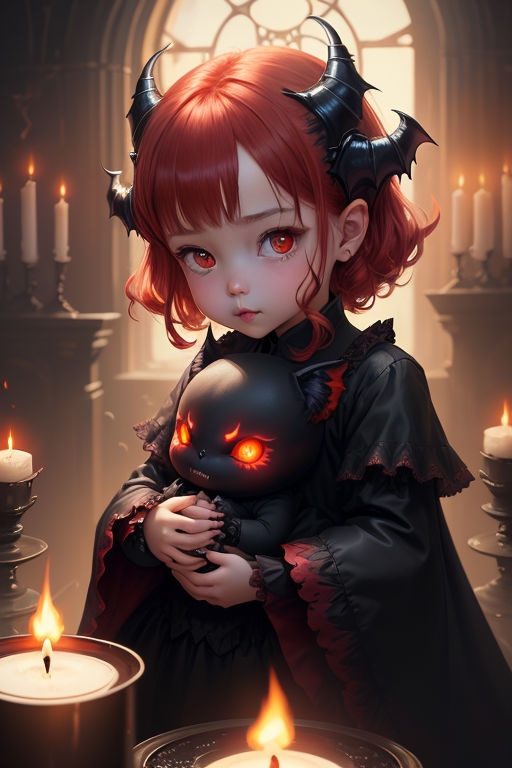 demon chibi girl