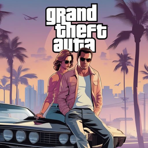 I used the AI to stylize the GTA Vice City poster in GTA V style. How does  it looks? : r/GTA