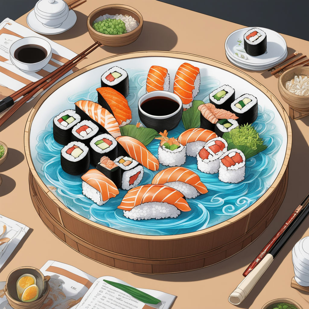 Sushi Massacre Deskpad | Deskr