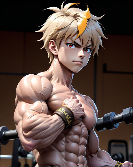 Most Muscular Anime Characters - YouTube