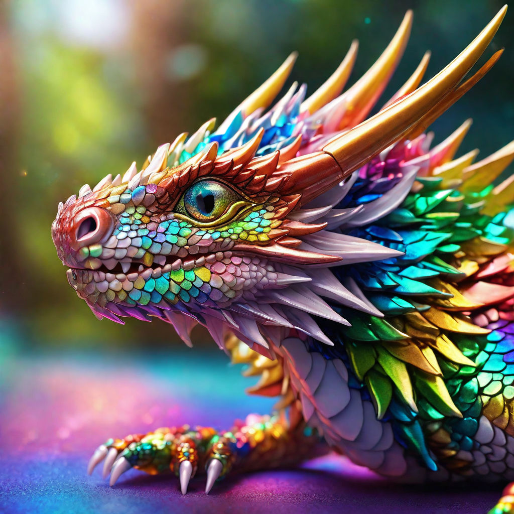 Adorable Baby Dragon - Diamond Paintings 