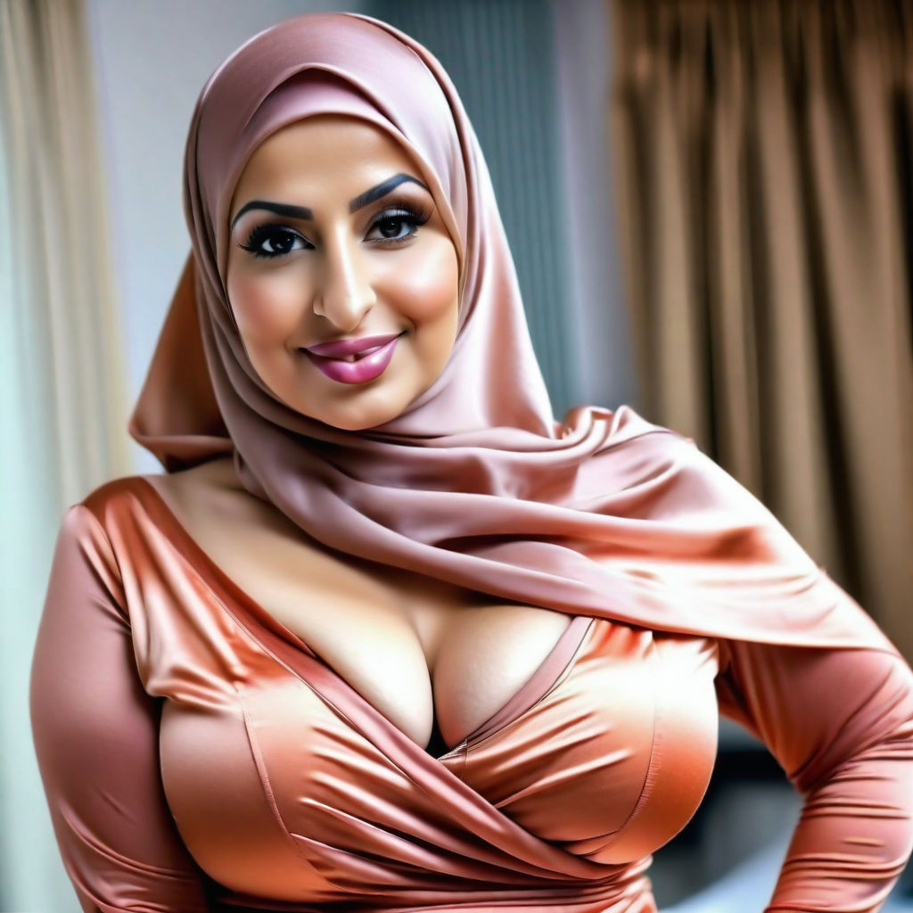 Big boob Hijabi with big lips - Playground