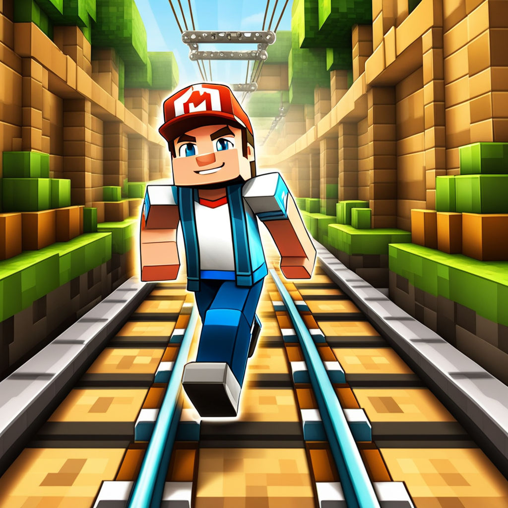 Subway Surfers in Minecraft! Minecraft Map