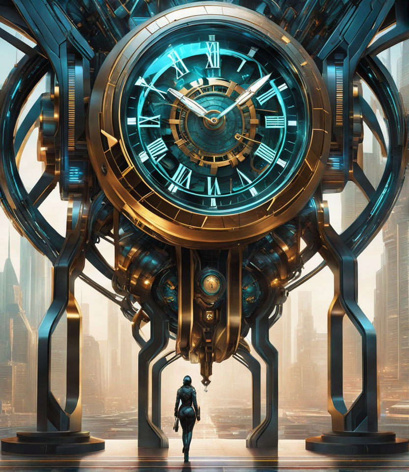 Steampunk Clock - IndigoBlu