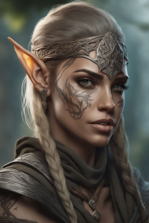 elven ranger portrait