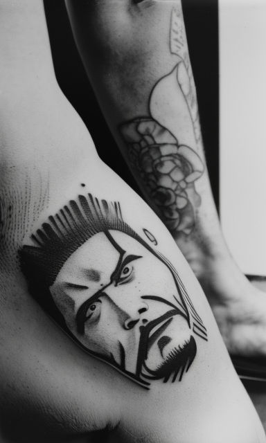 Brad Pitt InglouriousBasterds Tattoo by Mike Squires  Realism tattoo  Tattoos Unique tattoo designs