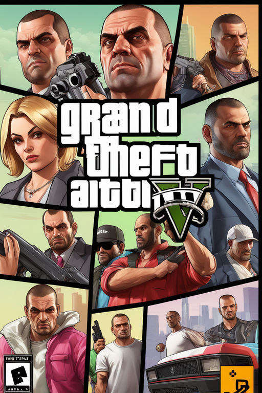 grand theft auto cover art gta 5 - Playground