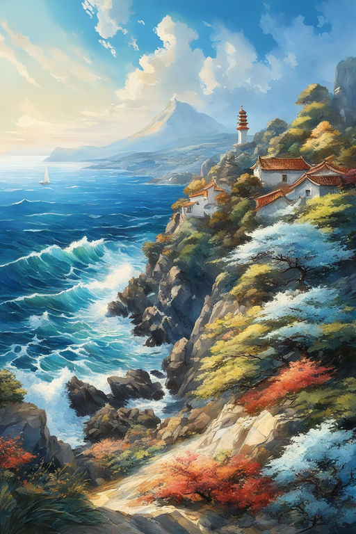 5D Diamond Painting Epic Ocean Wave Kit