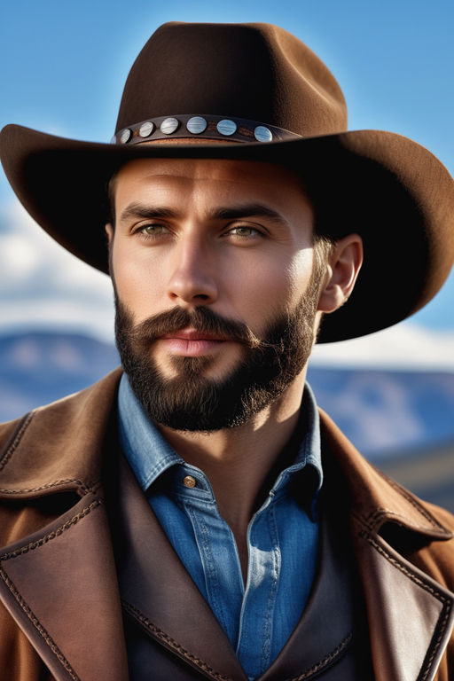 Gorro Cowboy Vaquero Negro Sheriff