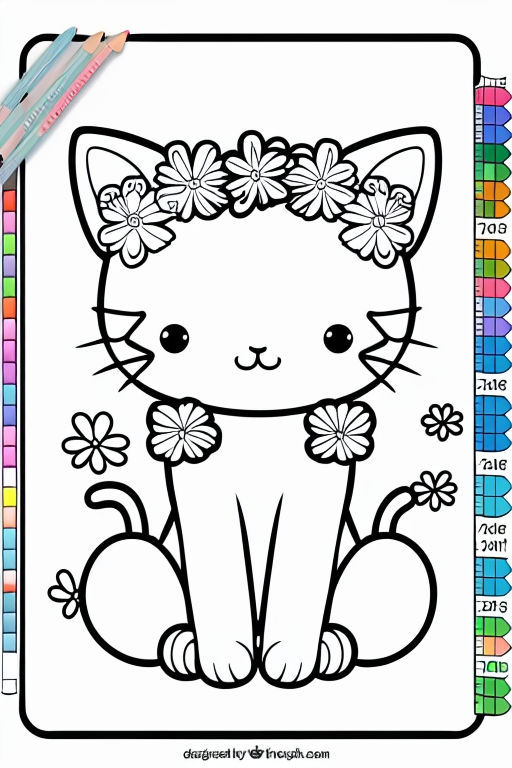 Hello Kitty Advanced Coloring Book | Think Kids