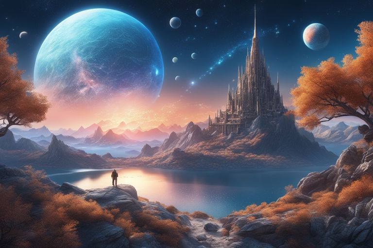 a beautiful fantasy dream world, trending on