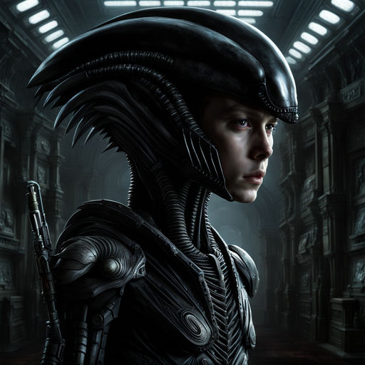 female xenomorph transformation