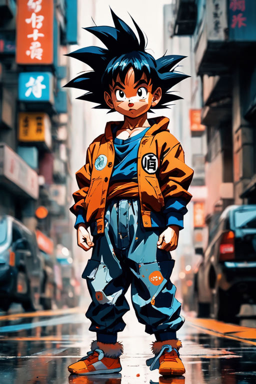 Goku ssj2 Dibujos_Scn - Illustrations ART street