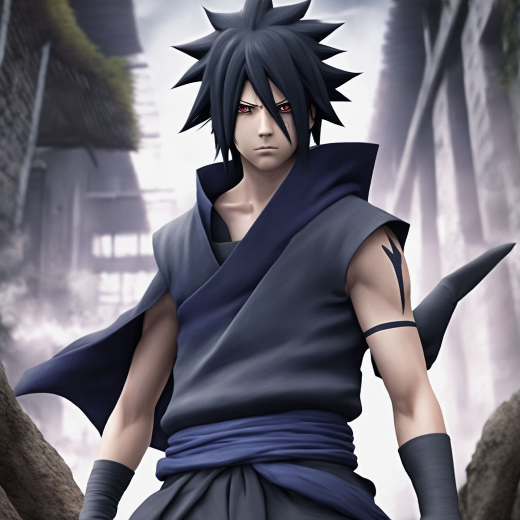 Sasuke with their sharingan eyes - Playground