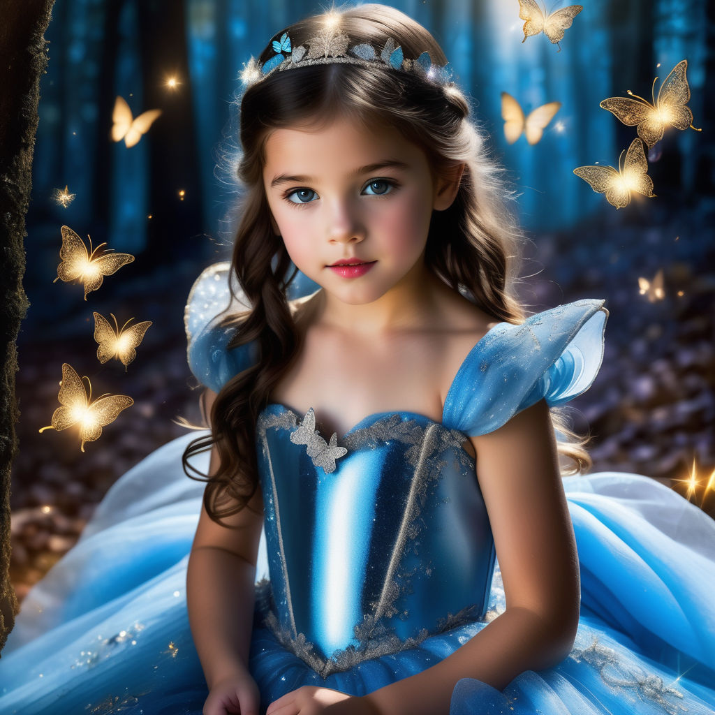 Cinderella Blue, cute & little