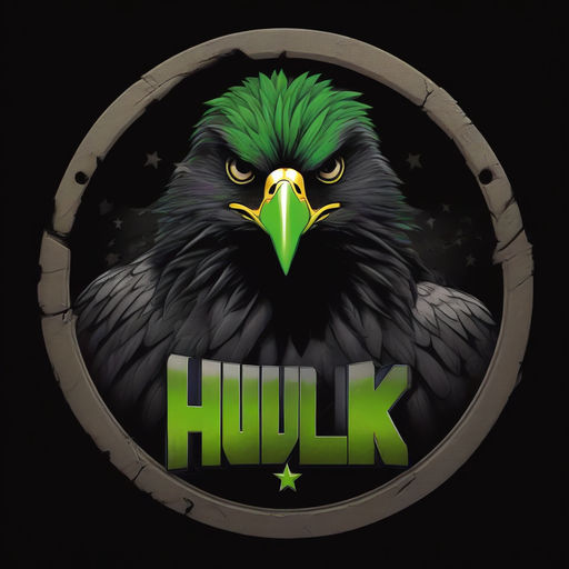 3D Printable Hulk Logo by 3D Custom Print