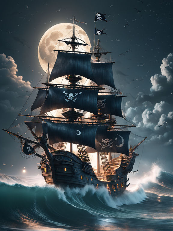 pirate ship black pearl wallpaper