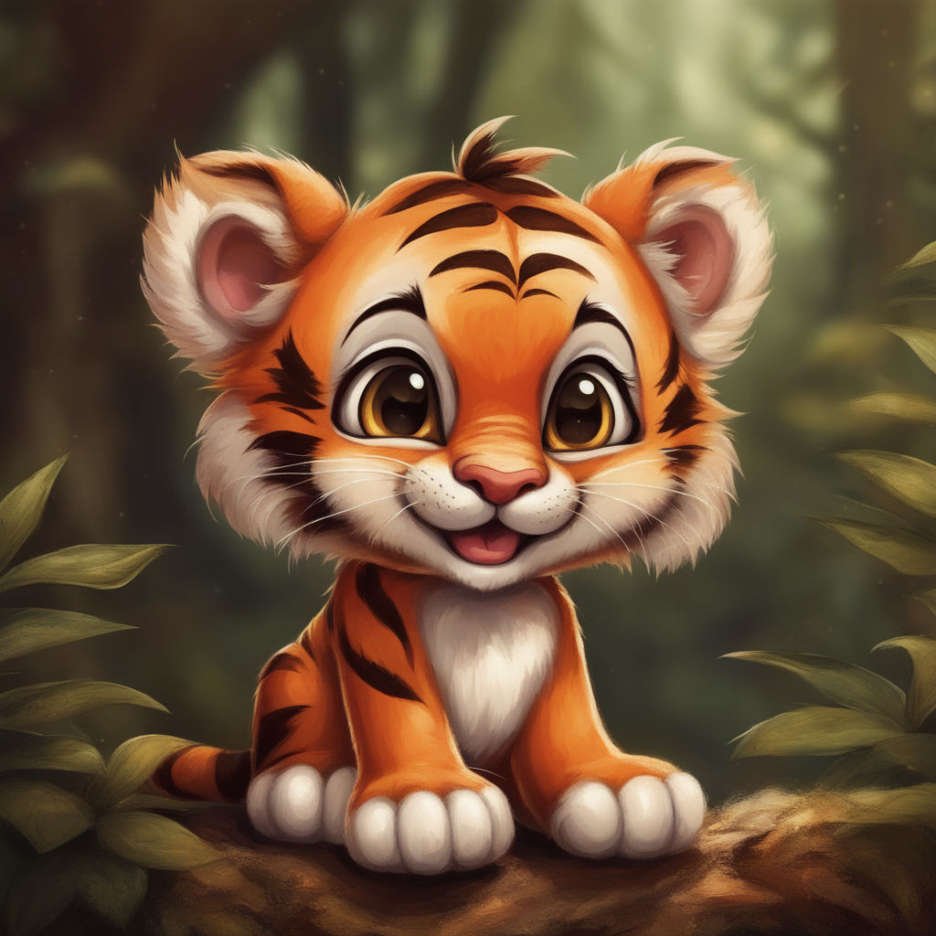 anime baby tiger