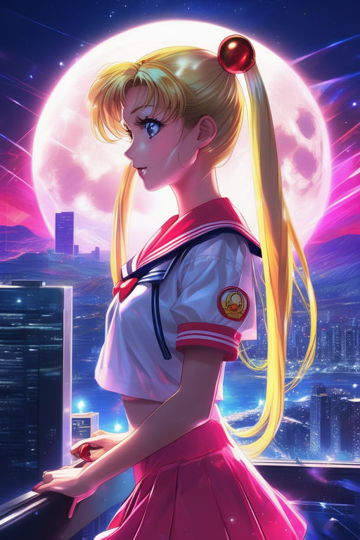 Sailor Moon: Artista brasileiro cria versão realista de Usagi Tsukino