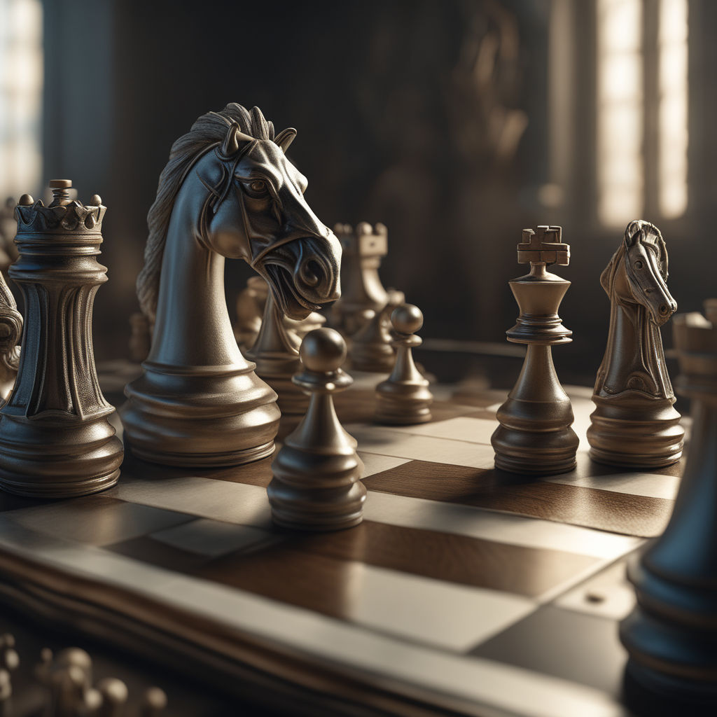 ArtStation - Unreal Engine Chess Minifigures