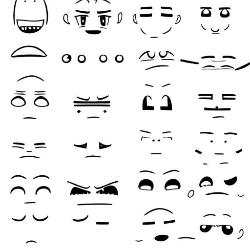 1191 X 670 10  Anime Funny Face Png  1191x670 PNG Download  PNGkit