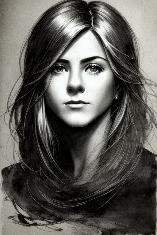 Prompt:  Misterious, dark, detailed cinematic lithographic painting, Jennifer Aniston concept art, digital, original, cinematic, sublime gnostic composition, + 36. 5 mm f0 cinematic quality, + style of charlie bowater, Penot, waterhouse, agnes cecile, + glowing fine charcoal surface texture, masterpiece, best quality, highly detailed, intricate, beautiful intricate detailed, 8K, cinematic, 4k, sharp focus, detailed character design concept art, layered fine charcoal texture, dark twilight, atmospheric lighting, 8K