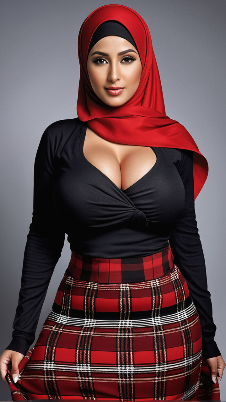 Hijab bigboobs