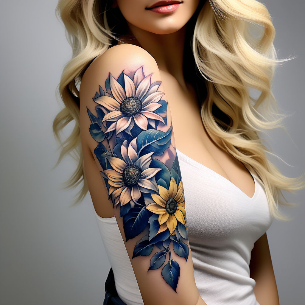 Tattoos by Charlie Norway - Part of full feminine sleeve.  #tattoosbycharliedrammen #girl #mandala #floraltattoo #girltattoo #dtavis  #sparrow #dotwork | Facebook