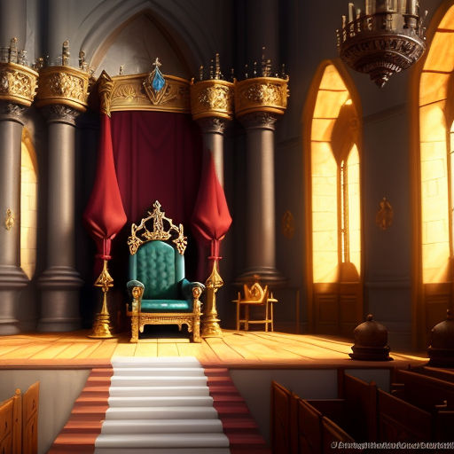 Fantasy Throne Room Stock Photos and Images - 123RF