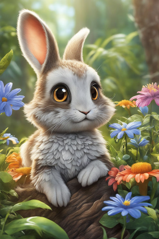 ArtStation - Cute Easter Bunny