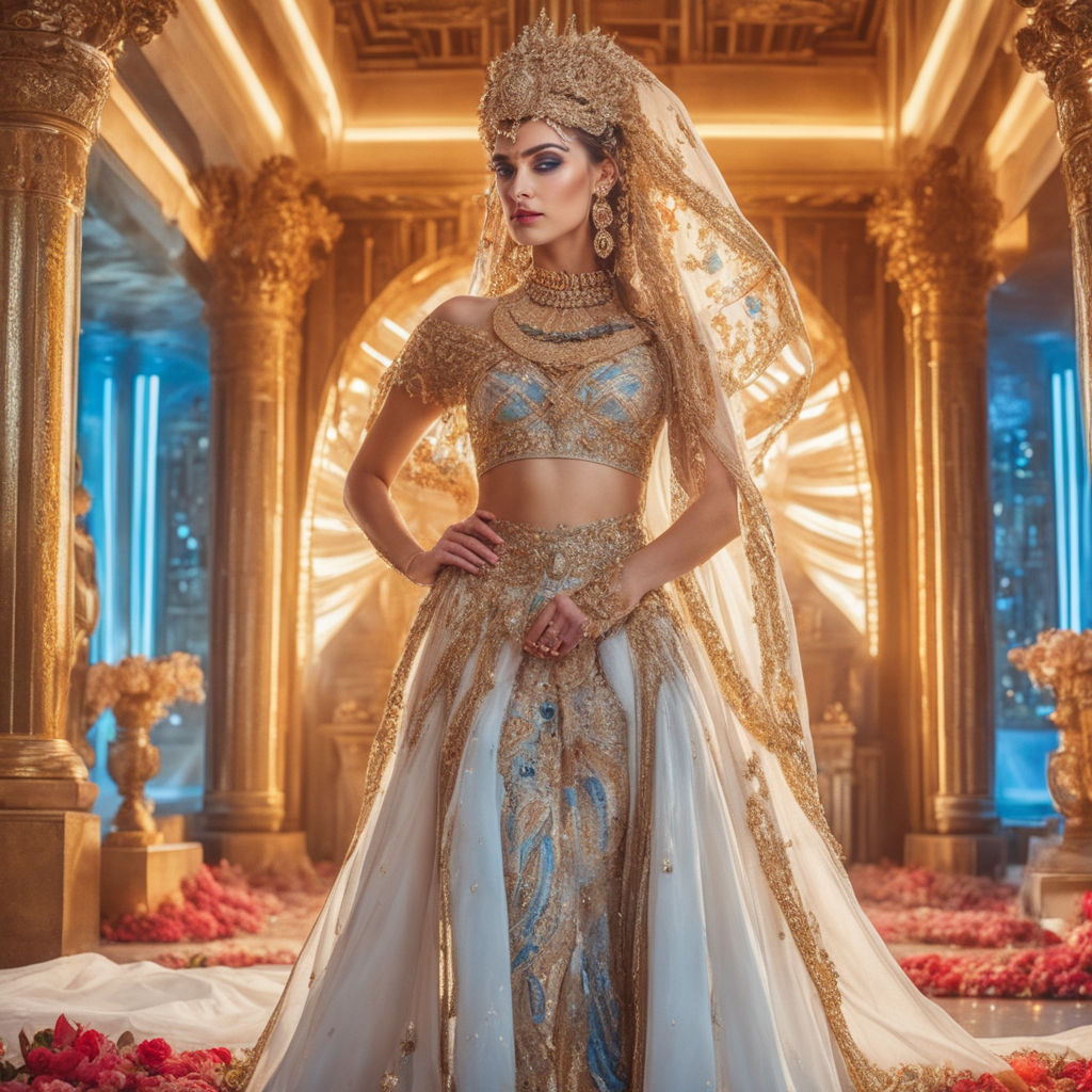 Pari Lehenga – VAMA DESIGNS Indian Bridal Couture