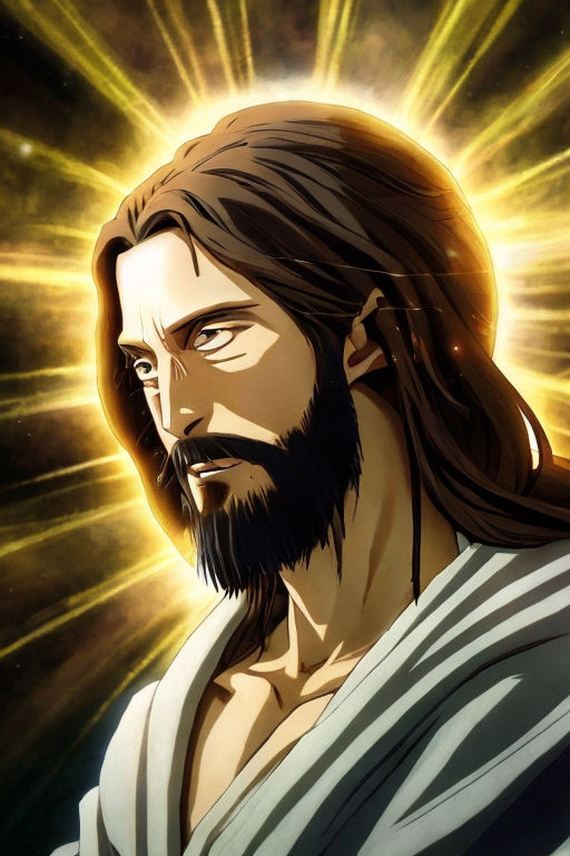  I have the power of jesus and anime on my side anime