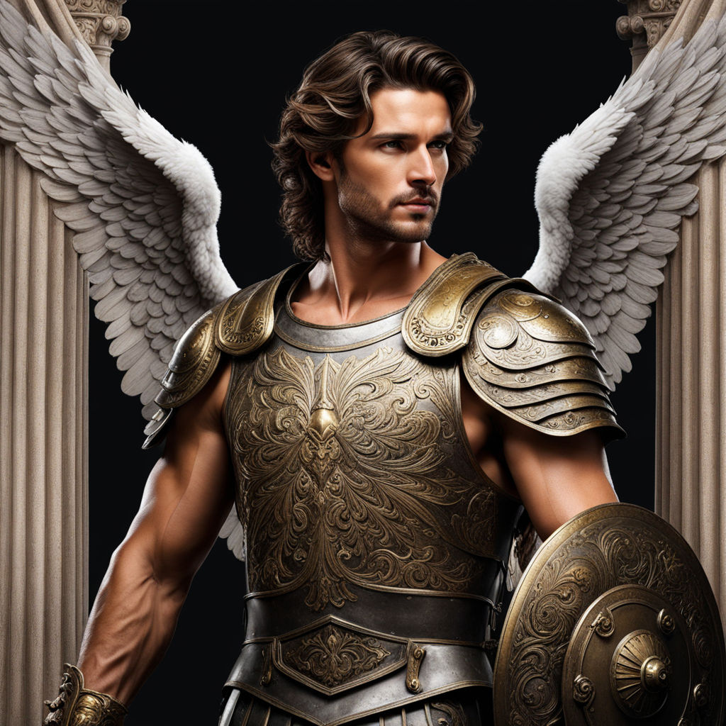 Perseus was Borne aloft by Winged Shoes of Hermes stock image | Look and  Learn