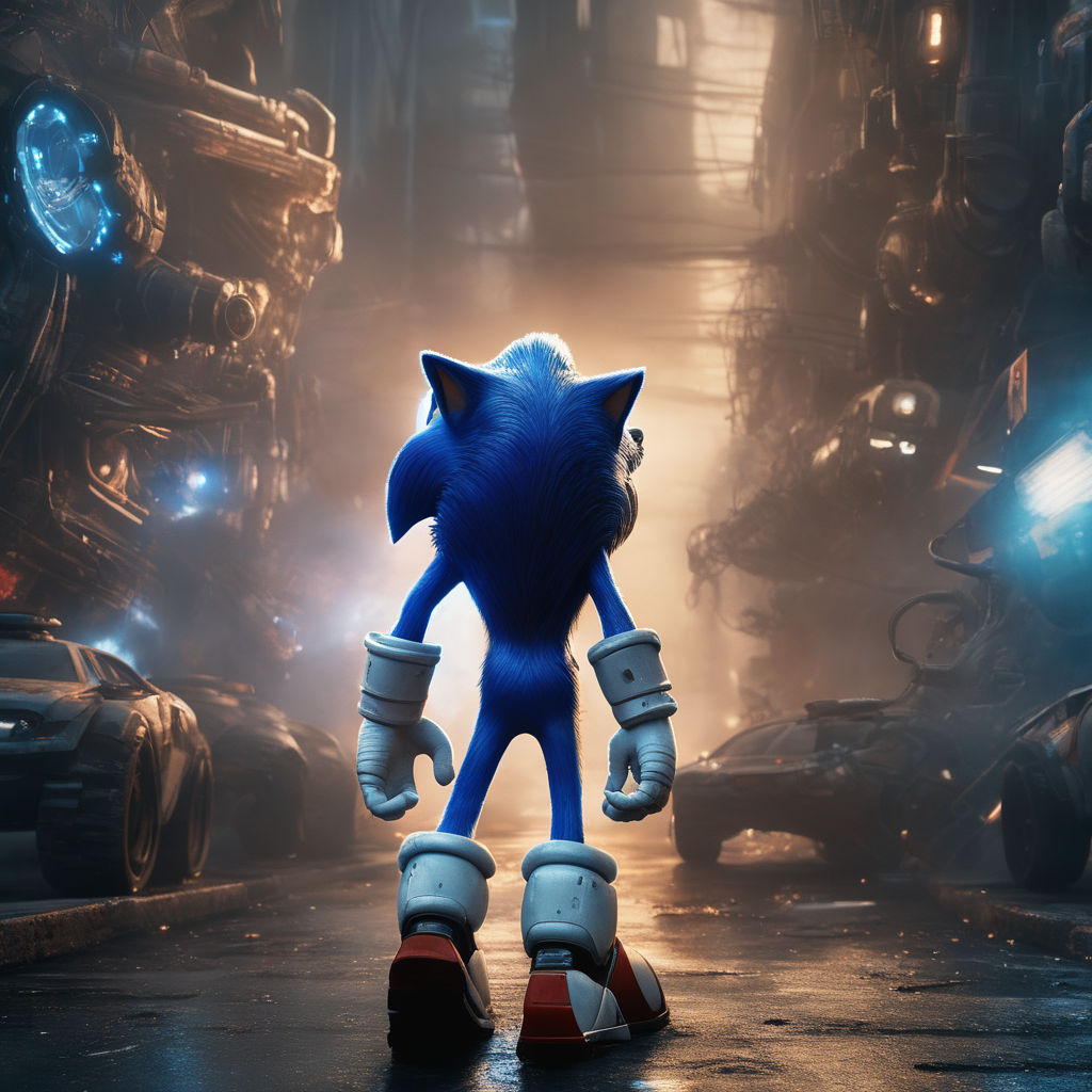 ArtStation - Classic Sonic - Sonic the Movie + Speed Edit