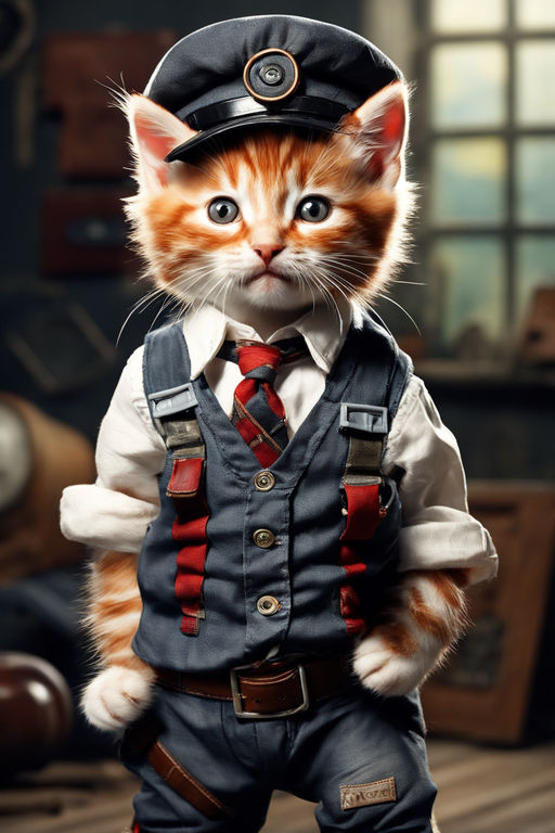 Kitten Costume for Cats, Chanel Tanktop for Sphynx Cat ?