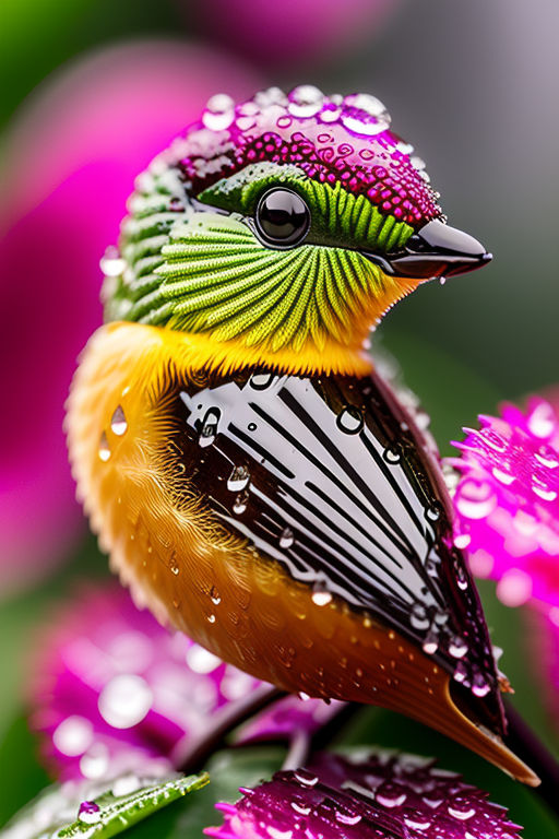 pretty face hummingbird. rainbow\