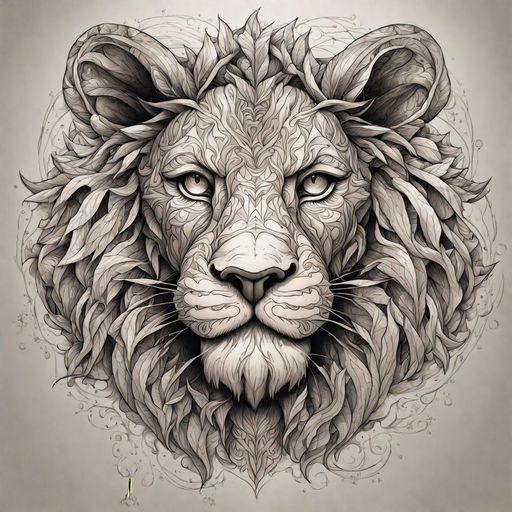 Lion outline Vectors & Illustrations for Free Download | Freepik