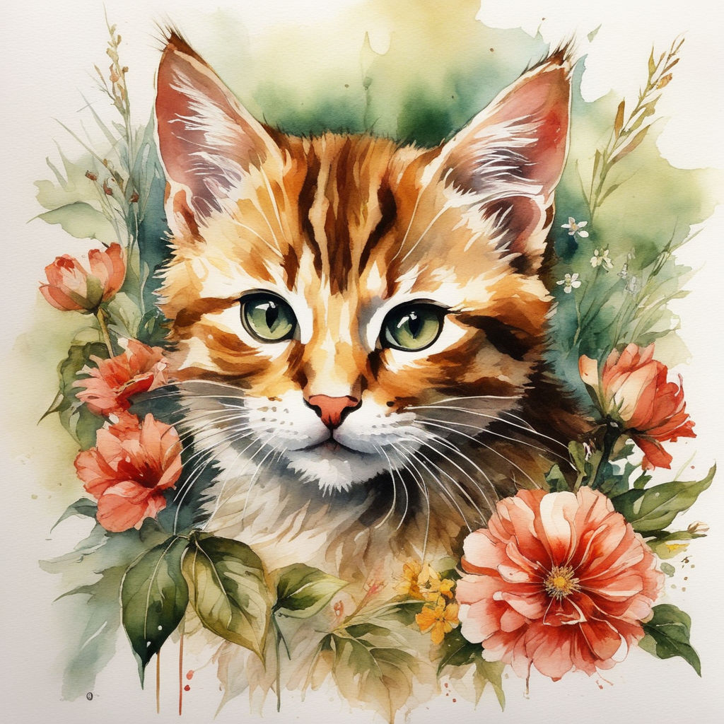 cute flower paintings