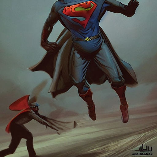 superman flyby concept art