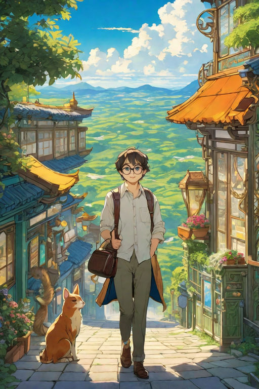 high quality anime movie poster - Playground