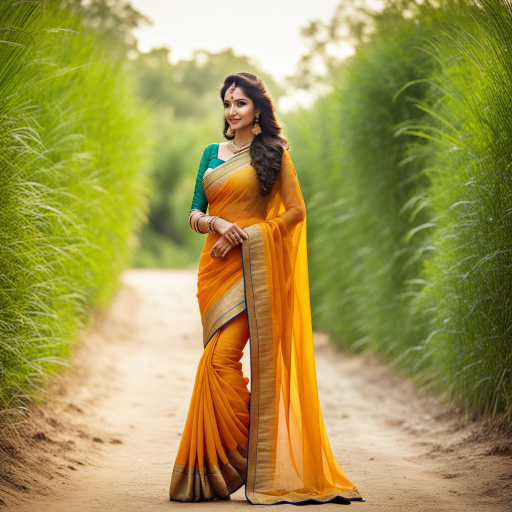 Casual everyday saree - Playground