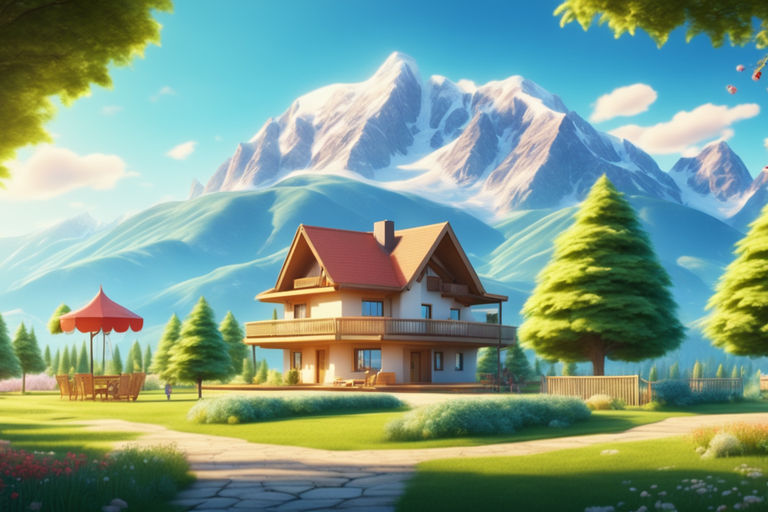 Anime landscape, mountains, scenic, clouds, stars, stream, Anime, HD  wallpaper | Peakpx