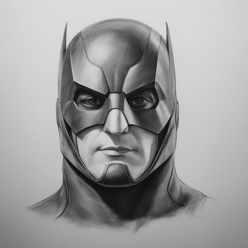 Only Charcoal Pencil Sketch ✍️ | Batman Drawing 🦇 - YouTube