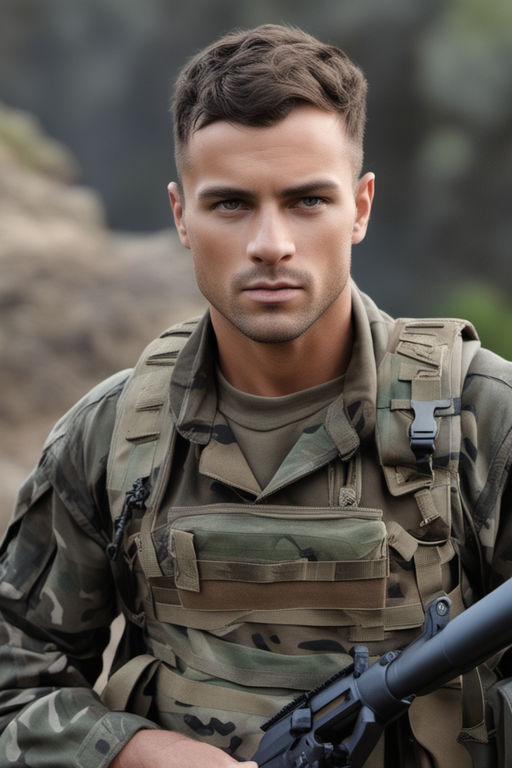 American soldier haircut