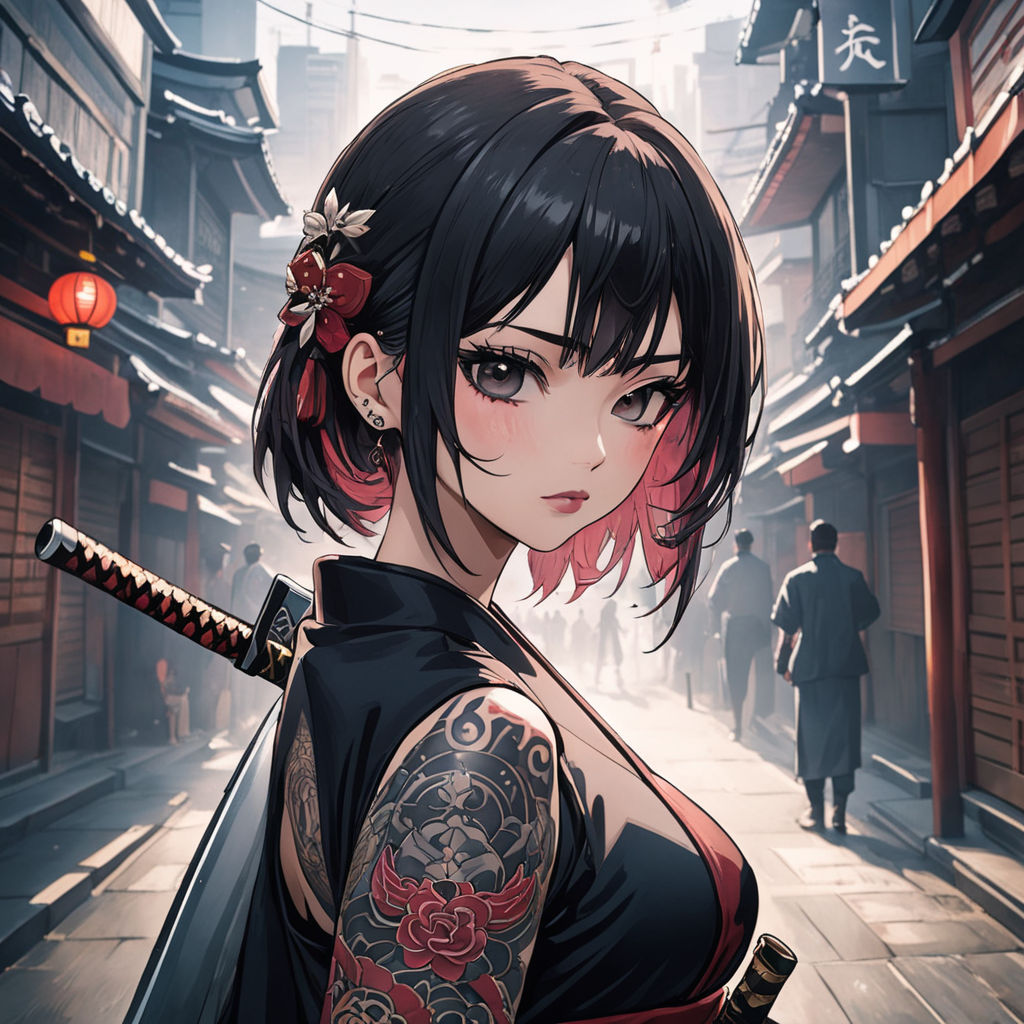 Anime tattoo HD wallpapers  Pxfuel