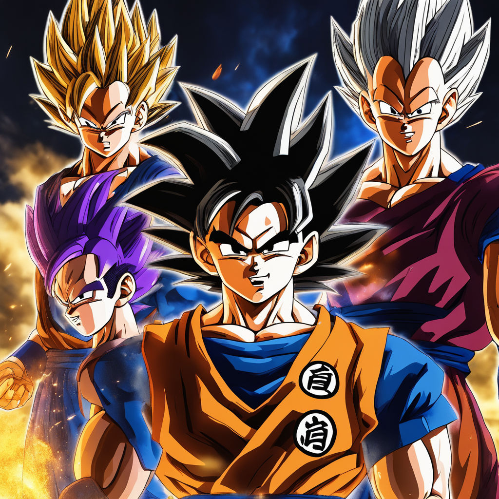 ArtStation - Portuguese Heroes (Goku and Vegeta)